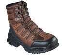 【中古】【未使用・未開封品】Skechers Men's Work: Vinten - Courtenay WP SR Boot, Brown, 9.5