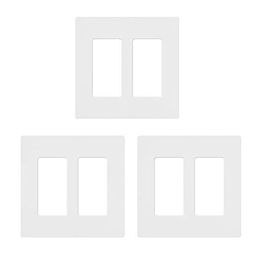 ����šۡ�̤���ѡ�̤�����ʡ�Lutron Claro 2����� �ǥ��졼���� ��������ץ졼�� (3�ѥå�) | CW-2-WH | �ۥ磻��