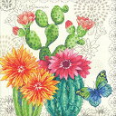 【中古】【未使用・未開封品】ディメンジョンズ クロスステッチ 刺繍キット “サボテンの花” Dimensions Needlecrafts Counted Cr...