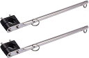 【中古】【未使用・未開封品】Amarine Made 2パック ステンレススチール レールマウント ボートパルピット スタッフ (7/8インチ〜1-1/4インチ...