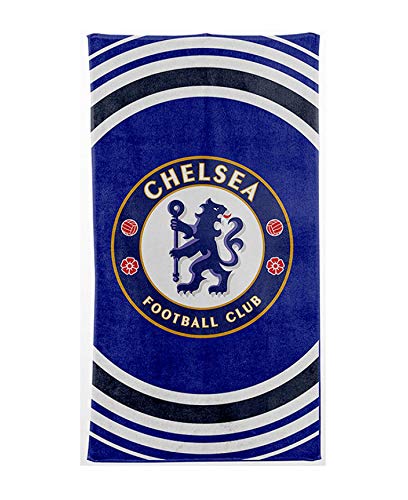 【中古】【未使用・未開封品】7779 チェルシーFC CHELSEA FC ビーチタオル バスタオル 70cm×140cm 綿10..