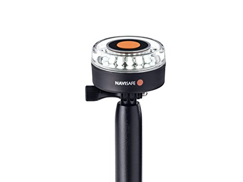 【中古】【未使用・未開封品】NAVISAFE Navilight オールホワイト 5モード 360° 2NM ナビマウントベース付き