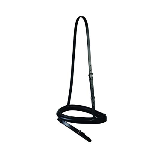 Collegiate Essential パッド入り 盛り上がったフラッシュノーズバンド ブラック フル