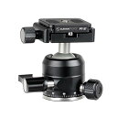 【中古】【未使用・未開封品】SUNWAYFOTO XB-28 三脚ボールヘッド アルカクランプ アルカスイスプレート付き 360度流体回転スイベルと耐荷重4.5...