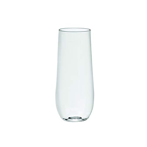 Rakuten - 【中古】【未使用・未開封品】Toasted Drinkware 8パック ステムレス 10オンス クリアプラスチック シャンパングラス BPAフリー