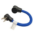 【中古】【未使用・未開封品】Parkworld 61629 溶接アダプターコード NEMA 6-30P - 10-50R 18インチ 直角コネクター(4)