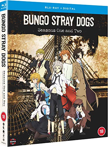 [중고] [미사용·미개봉품] 문호 스트레이독스 Season 1 & 2 + OVA 블루레이 애니메이션 [리전 B] [UK Import]
