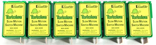 š̤ۡѡ̤ʡCircuitron Value Pack Tortoise Switch Machines (6 Pack) CIR-800-6006 by CIRCUITRON