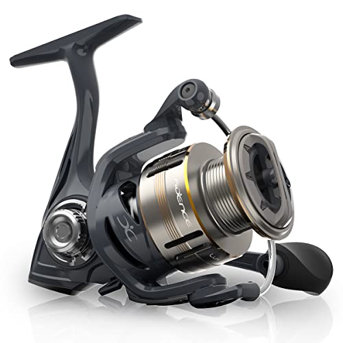 Spinning - 【中古】【未使用・未開封品】Cadence Lux スピニングフィッシングリール - 超滑らかでパワフルなスピニングリール 9+1シールドBB付き カーボンファイバーフレーム 最大35ポン