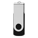 【中古】【未使用・未開封品】Aiibe 32GB 64GB USB フラッシュドライブ メモリースティック サムドライブ ブラック