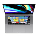 【中古】【未使用・未開封品】Avid Media Composer キーボードカバー - 13インチ&16インチのMacBook Pro 2020+に対応 - 完全な保護 すべてのショートカット