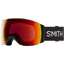 【中古】【未使用・未開封品】Smith I/O MAG XL スノーゴーグル ブラック/ChromaPop サンレッドミラー
