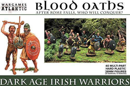【中古】【未使用・未開封品】Blood Oaths - Dark Age Irish Warriors - 40 (30 WARRIORS/10 WARDOGS) マルチパートハードプラスチック (ハイインパクトポリスチレン) 28mm フ