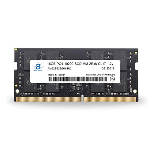 【中古】【未使用 未開封品】Adamanta 16GB (1x16GB) ラップトップのメモリアップグレードは Asus ROG DDR4 2400Mhz PC4-19200 SODIMM 2Rx8 CL17 1.2v RAM DRAMに対応