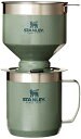 【中古】【未使用・未開封品】Stanley The Camp Pour Over コーヒーメーカーセット ステンレススチールフィルター 自宅やオフィスでのコーヒ...