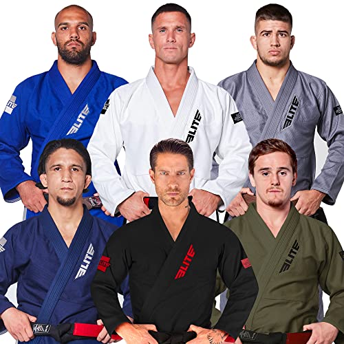 【中古】【未使用・未開封品】Elite Sports BJJ GI メンズ ブラジリアン柔術着 IBJJF トーナメント着物 軽量防縮加工汗発散生地 洗濯機洗い...