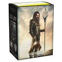 【中古】【未使用・未開封品】ドラゴンシールド マットアート DC ジャスティスリーグ アクアマン 標準サイズ 100枚 カードスリーブ 個別パック