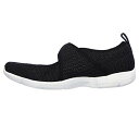 【中古】【未使用・未開封品】Skechers Womens BE LUX Slow Drift Black White Size 7