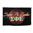 【中古】【未使用・未開封品】Desert Cactus Sigma Phi Epsilon 80's Letter Fraternity Flag Banner 3 feet x 5 feet Sign Decor Sig Ep (Flag - 80’s) [並行輸入品]