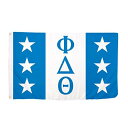 【中古】【未使用 未開封品】Phi Delta Theta Chapter Fraternity Flag 3 feet x 5 feet Polyester Banner Sign Decor Phi Delt 並行輸入品