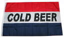 【中古】【未使用・未開封品】TrendyLuz Flags Cold Beer Banner Sign Flag 3x5 Feet [並行輸入品]