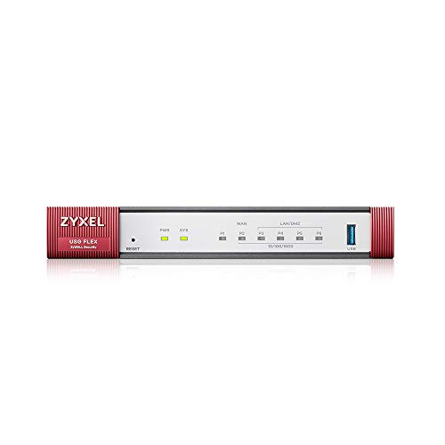 【中古】【未使用・未開封品】Zyxel ZyWALL 900 Mbps ネットワークセキュリティ/UTM ファイアウォールアプライアンス、25人までのユーザーに推奨 - ハードウェアのみ [USGFLEX