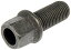 【中古】【未使用・未開封品】Dorman 610-318.40 M14-1.50 Wheel Bolt - 17mm Hex, 26mm Thread Length for Select Models - Black, 40 Pack