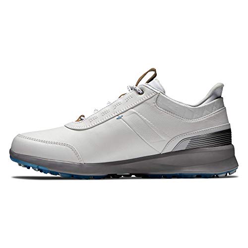 【中古】【未使用・未開封品】FootJoy Women's Stratos Golf Shoe, Off-White, 10