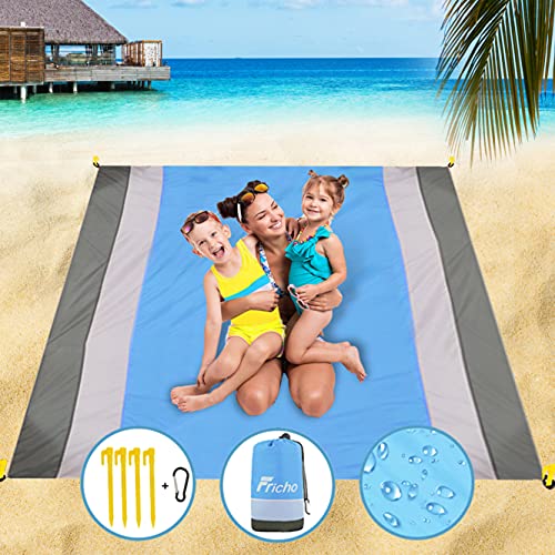 【中古】【未使用・未開封品】ポケットビーチブランケット ピクニックブランケット 防水 砂が付きにくい 特大 レディース キャンプ ビーチ ハイキング 旅行 アウ...