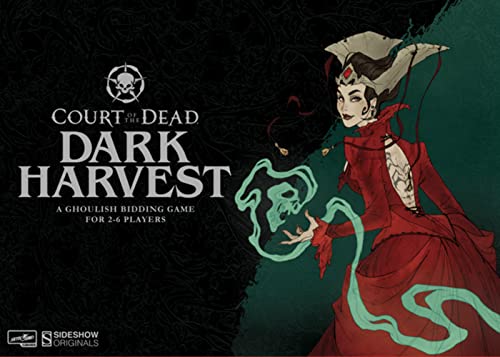 【中古】【未使用・未開封品】Court of the Dead Dark Harvest ファンタジー 神話 戦略的入札 ブラフィング カードゲーム 競争力のある楽しいリプレイ可能なパーティーボード