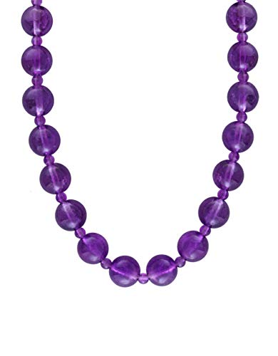 【中古】【未使用・未開封品】Effy 14K イエローゴールド アメジスト ビーズカラー ネックレス 365 TCW