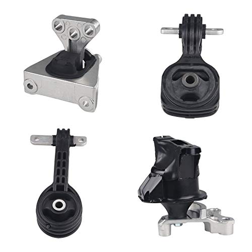 【中古】【未使用 未開封品】JDMON 4個エンジンモーターとトランスミッションマウント ホンダ シビック 1.8L 2006-2011 A4530 A4534 A4543 A4546に対応