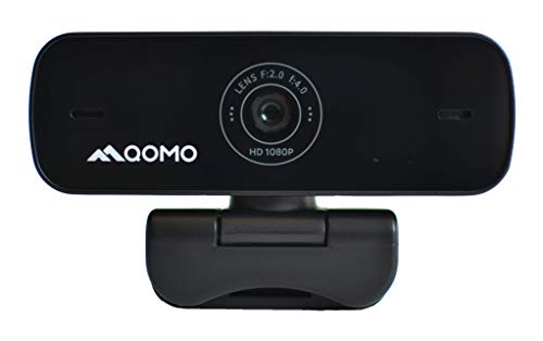 【中古】【未使用・未開封品】QOMO 1080P/30fps ウェブカメラ マイク付き 77度FOV USBプラグアンドプレイ ストリーミング ビデオ会議 ズーム Microsoft Team Google Hangout F