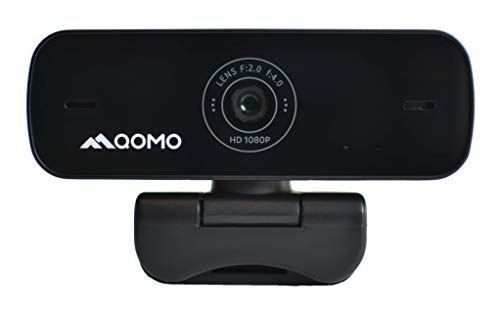 【中古】【未使用・未開封品】QOMO 1080P/30fps ウェブカメラ マイク付き 77度FOV USBプラグアンドプレ..