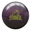 【中古】【未使用・未開封品】Ebonite スティンガーパール ドリル済み ボーリングボール プラムパール 10ポンド