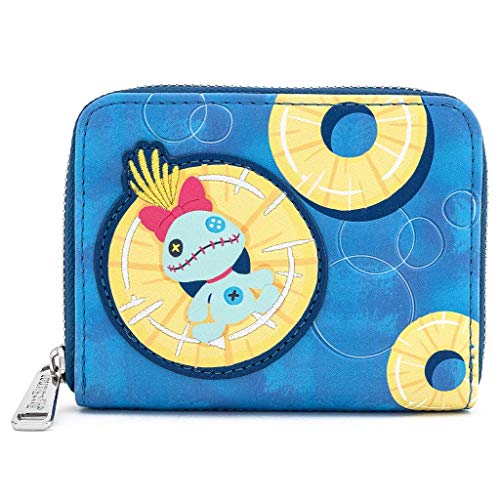 【中古】【未使用・未開封品】Loungefly Lilo and Stitch パイナップル フローティースリップウォレット