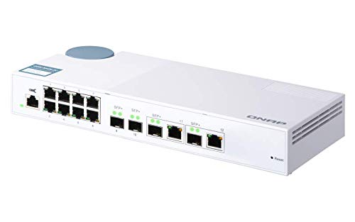 【中古】【未使用・未開封品】QNAP(キューナップ)10GbE L2 Webマネージドスイッチ 4つの10GbE SFP+ポート(うち、2つのRJ45コンボポート)、8つのギガビットイーサネットポート 【中古】【未使用・未開封品】QNAP(キューナップ)10GbE L2 Webマネージドスイッチ 4つの10GbE SFP+ポート(うち、2つのRJ45コンボポート)、8つのギガビットイーサネットポート