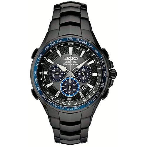 【中古】【未使用・未開封品】SEIKO (セイコー) SSG021 Coutura ソーラー電波 ワールドタイム World Time クロノグラフ Chronograph メンズ [並行輸入品]