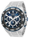 yÁzygpEJizInvicta Coalition Forces Chronograph Quartz Blue Dial Men's Watch 30652