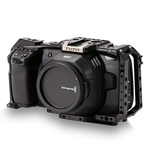 【中古】【未使用・未開封品】Tiltaing フルカメラケージ BMPCC 4K/6K(ブラック) ブラックマジックポケットシネマカメラ4K/6Kに対応 コールドシューレシーバー 1/4インチ-20マ 【中古】【未使用・未開封品】Tiltaing フルカメラケージ BMPCC 4K/6K(ブラック) ブラックマジックポケットシネマカメラ4K/6Kに対応 コールドシューレシーバー 1/4インチ-20マ
