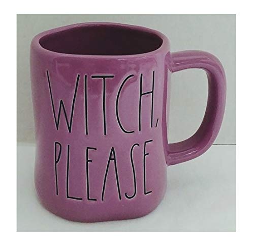 【中古】【未使用・未開封品】Rae Dunn Artisan Collection Magenta Witch Please ソリッドパープル ハロウィン コーヒーマグ LL