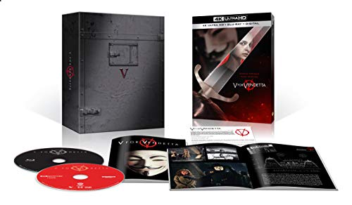 【中古】【未使用・未開封品】V for Vendetta Giftset (Amazon/Film Book/4K Ultra HD + Blu-ray + Digital)