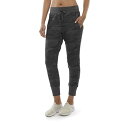 【中古】【未使用・未開封品】Danskin レディース 迷彩柄 ソフトタッチ ジョガー US サイズ: Small カラー: ブラック