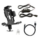【中古】【未使用・未開封品】ARKON ロック式タブレットマウント 磁気USB Type C充電ケーブル 商用およびエンタープライズ小売用 ブラック (TAB4...