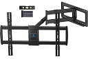 【中古】【未使用・未開封品】PERLESMITH フルモーション テレビ壁マウント 37~85インチ LED LCD OLED TV用 47インチ延長関節アーム...