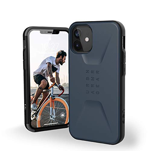 【中古】【未使用・未開封品】URBAN ARMOR GEAR UAG デザイン iPhone 12 Mini ケース用 [5.4-インチ スクリーン] なめらか 超薄型 衝撃吸収性 文民 保護 カバー、 マガモ