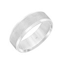 【中古】【未使用・未開封品】Brilliant Expressions 結婚指輪 10K ホワイトゴールド 7mm クラシック プレーン サテン 男女兼用 ゴー...