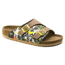 【中古】【未使用・未開封品】BIRKENSTOCK Zurich Unisex Yellow Multi Natural Sandals 43