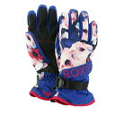 【中古】【未使用・未開封品】Roxy Jetty Snowboard/Ski Gloves Mazarine Blue Mind Jingle LG