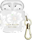 【中古】【未使用・未開封品】Kate spade (ケイトスペード) おしゃれ かわいい 花柄 ホリーホック AIRPODS エアポッズ ケース ワイヤレス充電...